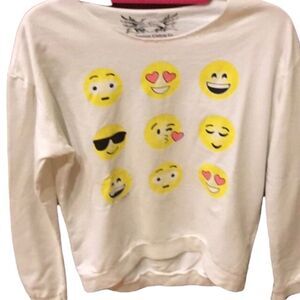 💕hp💕 So Nikki emoji sweatshirt